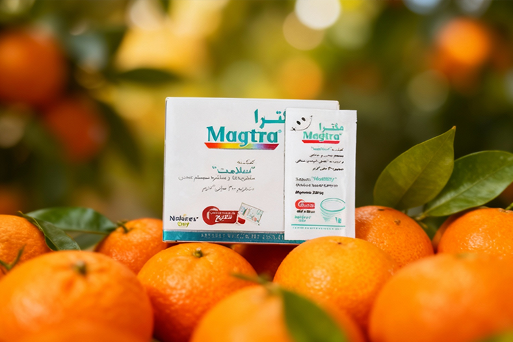 پودر مگترا برای لاغری با طعم پرتقال